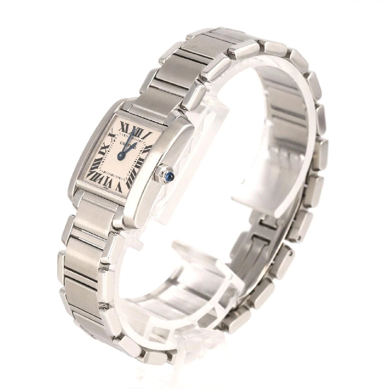 Cartier Tank Française SM W51008Q3 SS Quartz - Hàng hiệu Chính hãng 874107