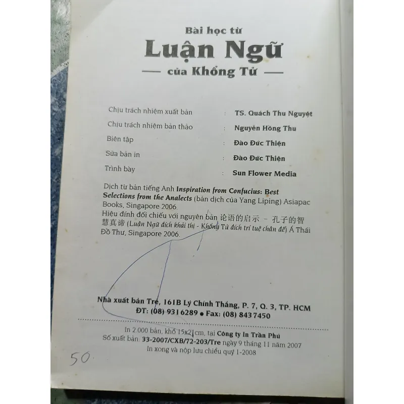 Bài học từ Luận Ngữ của Khổng Tử 974050