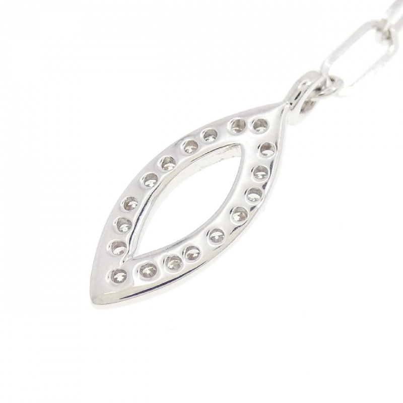 K18WG Dây chuyền kim cương 0.18CT - Hàng hiệu Chính hãng 864238