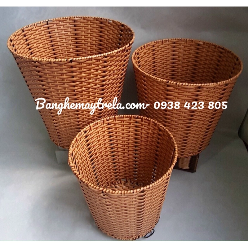 Giỏ đựng đồ mây nhựa giá rẻ 461368