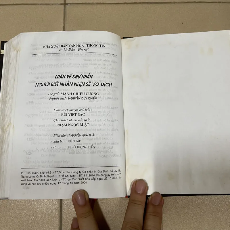 Luận về chữ Nhẫn người biết nhẫn nhịn sẽ vô địch (c) 1003537