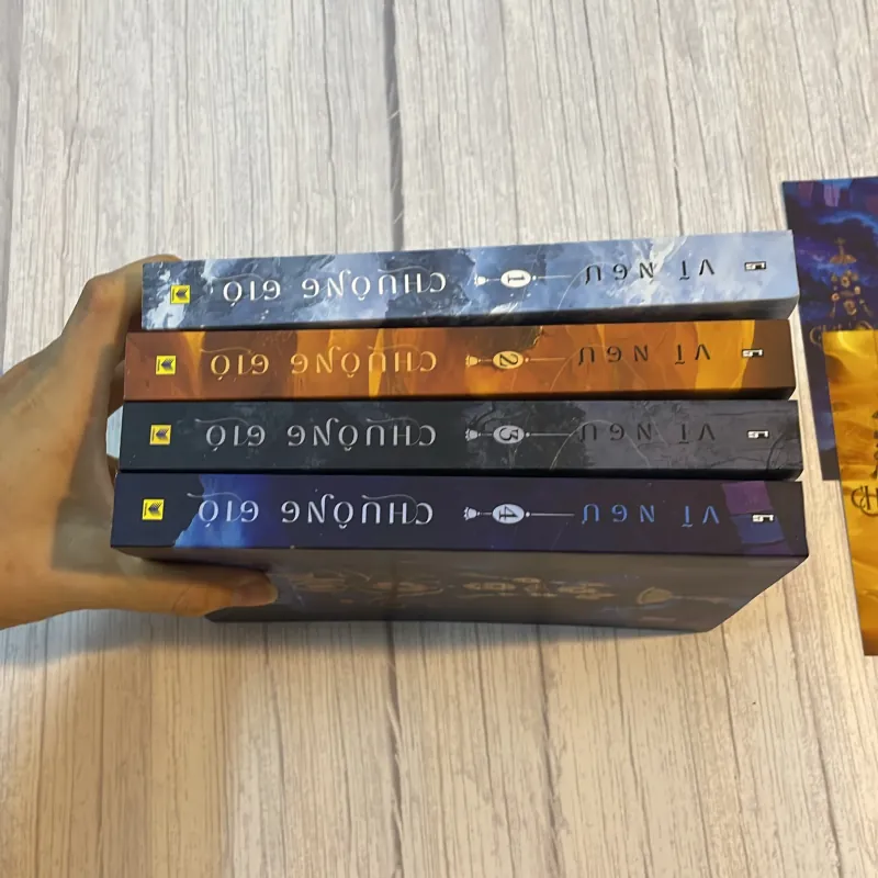 CHUÔNG GIÓ - VĨ NGƯ (Trọn bộ 4 tập) 933081