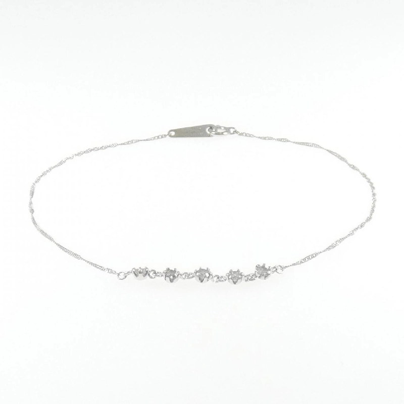 K18WG Vòng tay kim cương 0.3CT - Hàng hiệu Chính hãng 873093