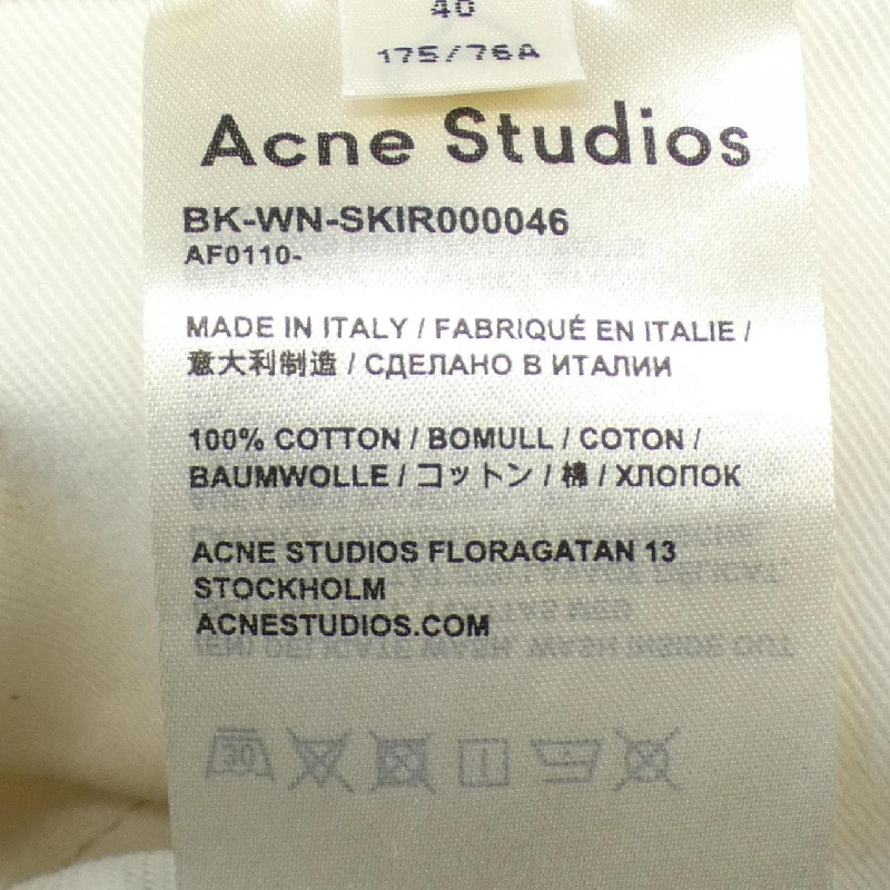 【Mã giảm giá】ACNE STUDIOS Váy 652727