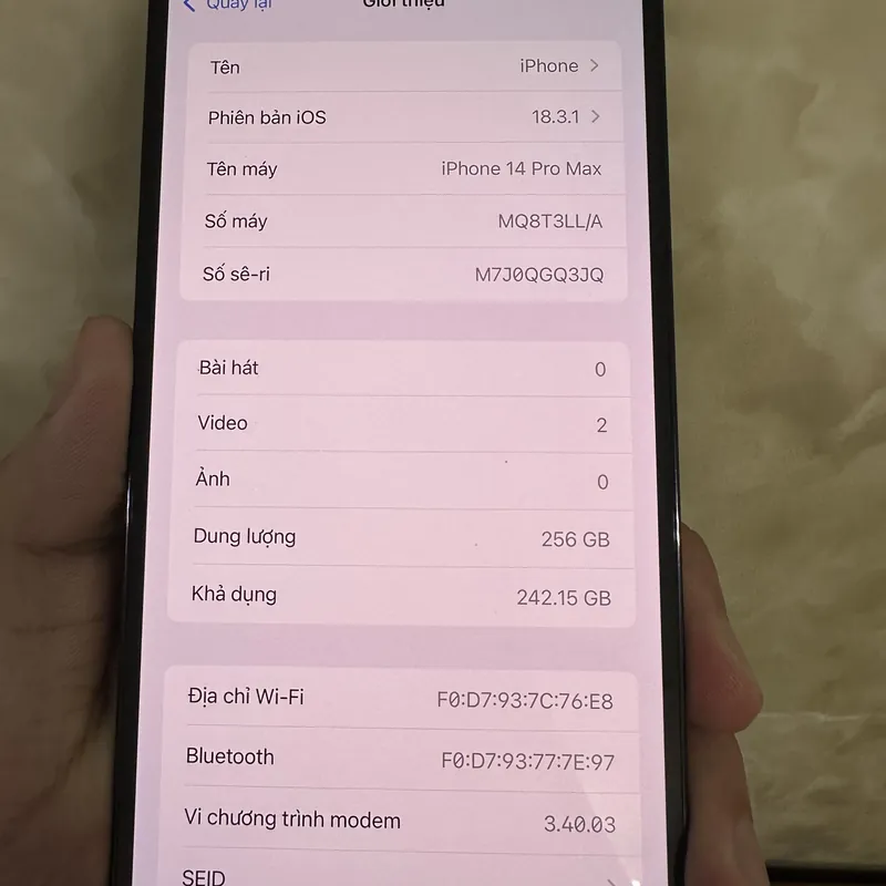 Iphone 14promax 256gb 568206
