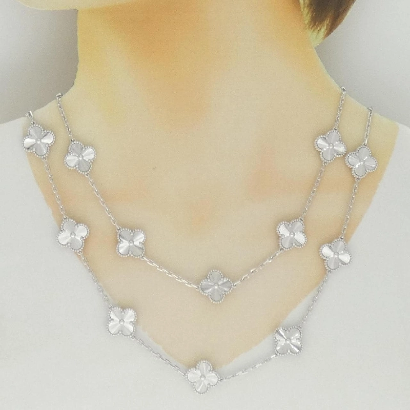 Vòng cổ Van Cleef & Arpels Vintage Alhambra Long 20 Motif - Hàng hiệu Authentic 843912