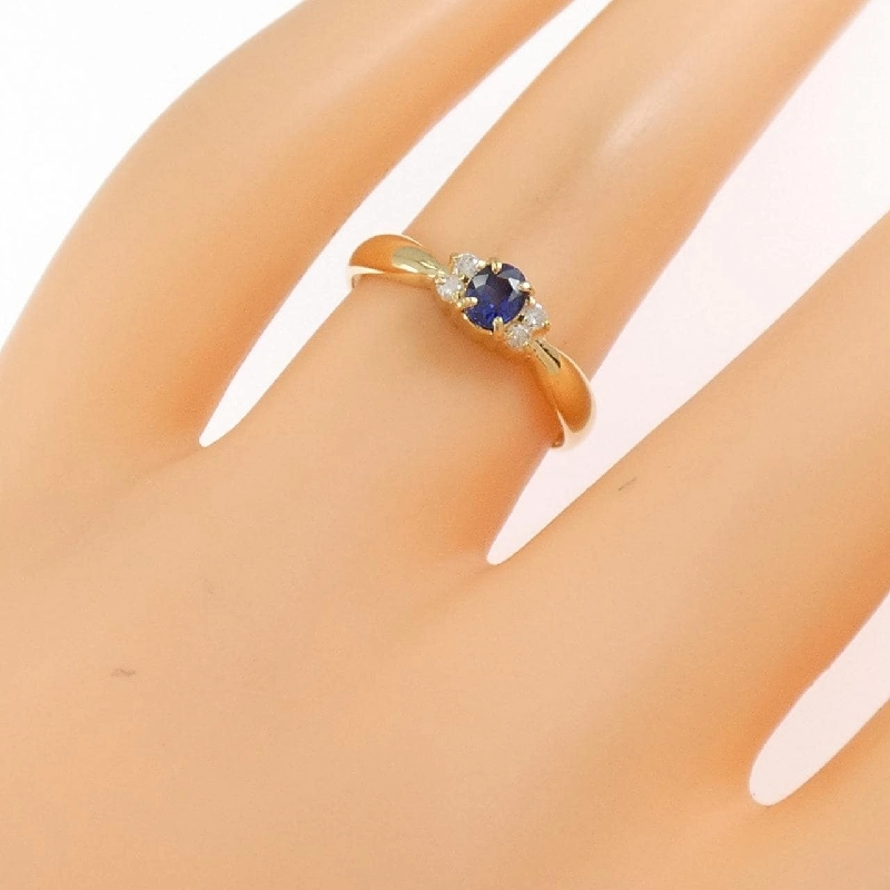 Nhẫn Sapphire K18YG 668986