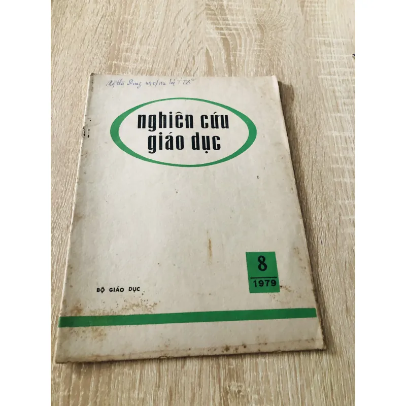 1 CUỐN TẠP CHÍ NGHIÊN CỨU GIÁO DỤC số 8/1979 929461