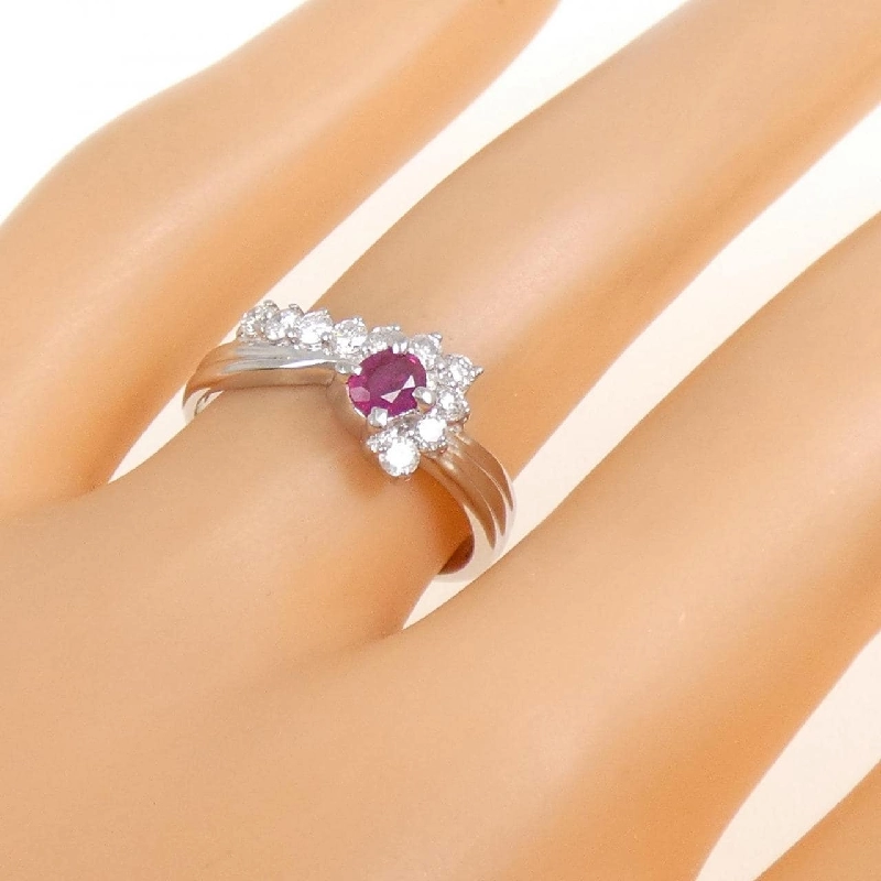 Nhẫn Ruby PT900 0.30CT - Hàng hiệu Chính hãng 851899