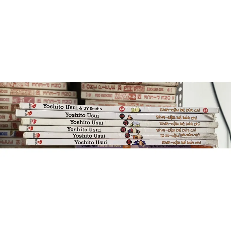 Combo 6 quyển Shin cậu bé bút chì không màu 698457