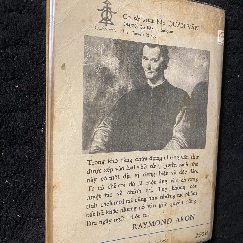 [sách xưa] Quân Vương, của tác giả Niccolò Machiavelli.  1037861