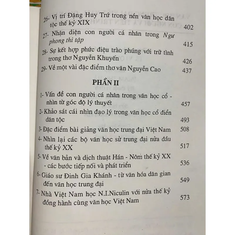 VĂN HỌC TRUNG ĐẠI VIỆT NAM - QUAN NIỆM CON NGƯỜI VÀ TIẾN TRÌNH PHÁT TRIỂN - NGUYỄN HỮU SƠN 591056