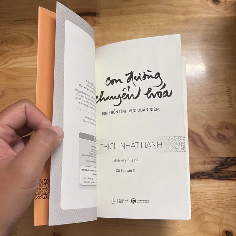 II Phật Giáo: Con Đường Chuyển Hoá _ Kinh Bốn Lĩnh Vực Quán Niệm - Thích Nhất Hạnh - 2020 702679