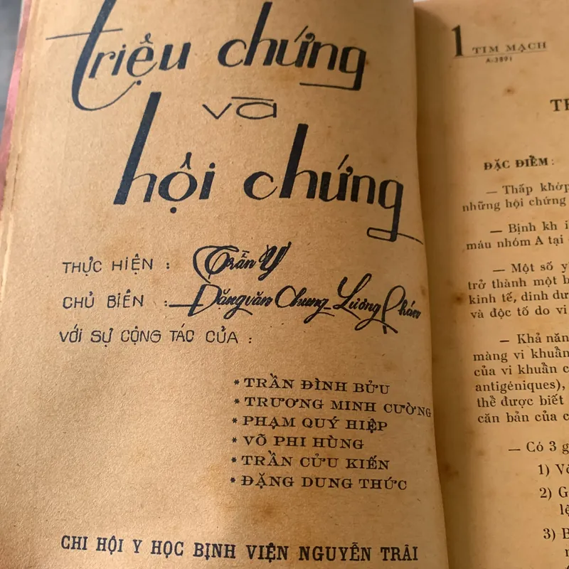 Chẩn đoán và điều trị tim mạch, lưu hành nội bộ của bịnh viện Nguyễn Trãi 710489