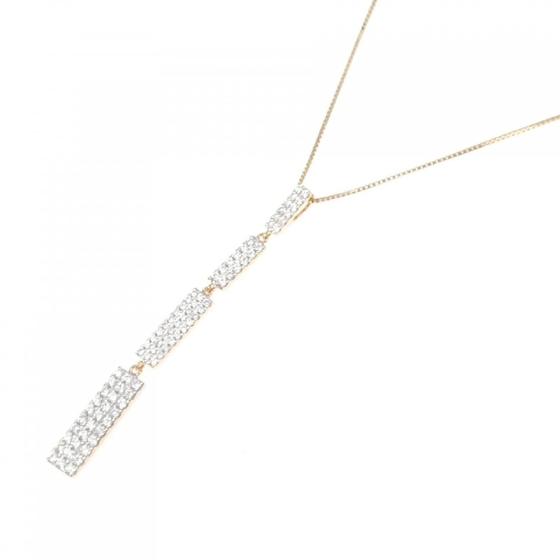 K18PG Dây chuyền kim cương - Hàng hiệu Authentic 865939