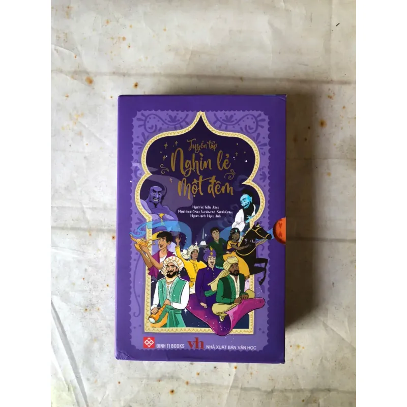 Boxset Nghìn Lẻ Một Đêm - Người kể: Kellie Jones; Minh họa: Grace Westwood 757925