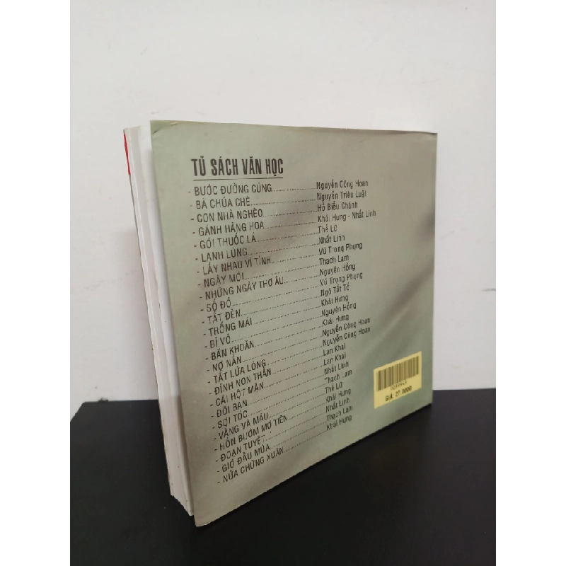 Tủ Sách Văn Học - Gánh Hàng Hoa (2006) - Khái Hưng, Nhất Linh Mới 90% HCM.ASB0403 73203