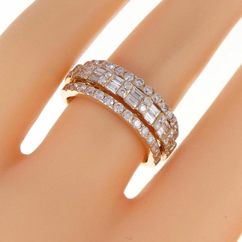 Nhẫn kim cương K18PG 1.00CT 671847