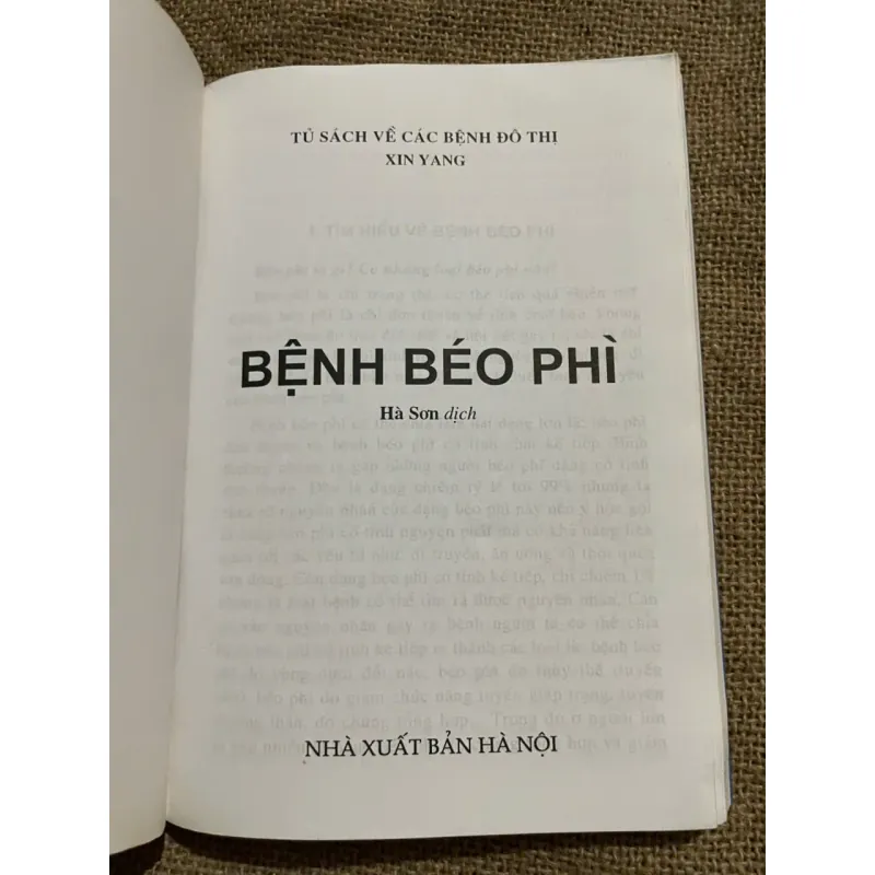 BỆNH BÉO PHÌ- SÁCH Y KHOA 571803