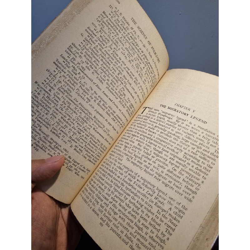 THE SCIENCE OF FOLKLORE : A Classic Introduction to the origins, forms, and charactertistics of folklore - Alexander H. Krappe 196466