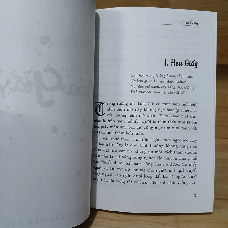 Tiểu Thuyết Hoa Giấy - Nguyễn Thơ Sinh 397558