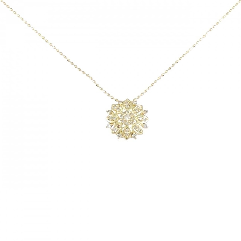 K18YG Dây chuyền kim cương 0.20CT - Hàng hiệu Chính hãng 860063