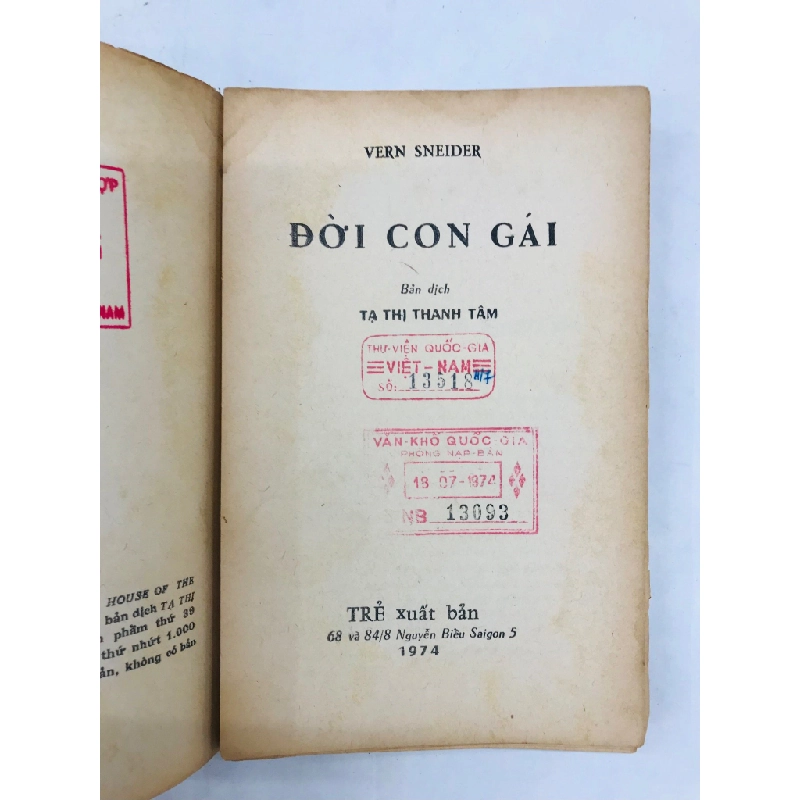 Đời con gái - Vern Sneider 129452