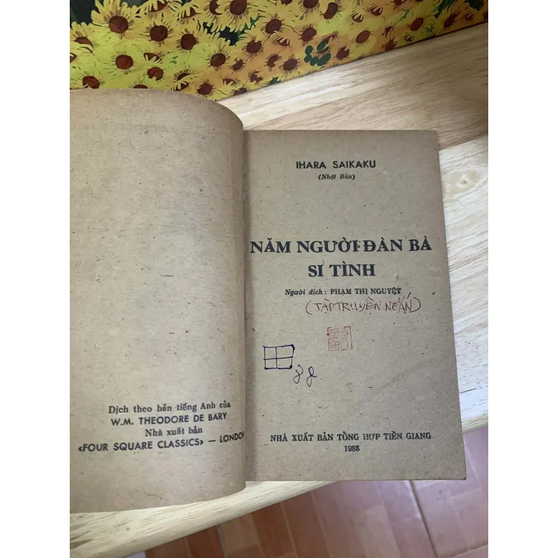 Năm Người Đàn Bà Si Tình - Ihara Saikaku 760495