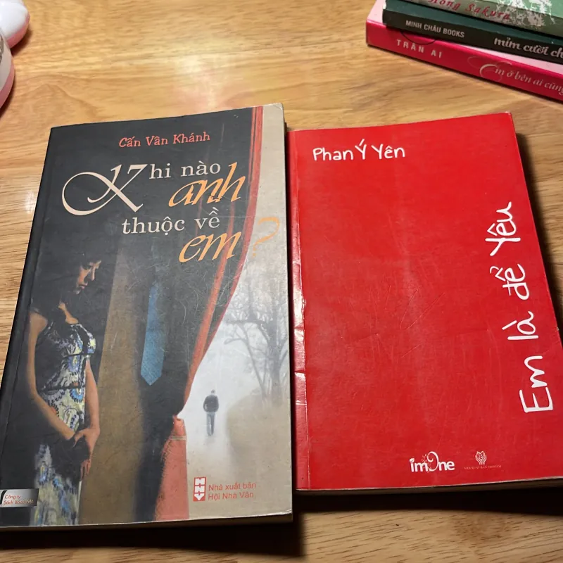 Combo 2 cuốn Em là để yêu + Khi nào anh thuộc về em  746317