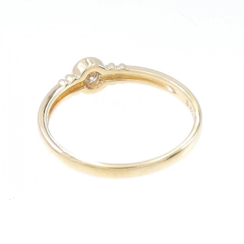 Nhẫn kim cương K18YG 0.10CT 672060