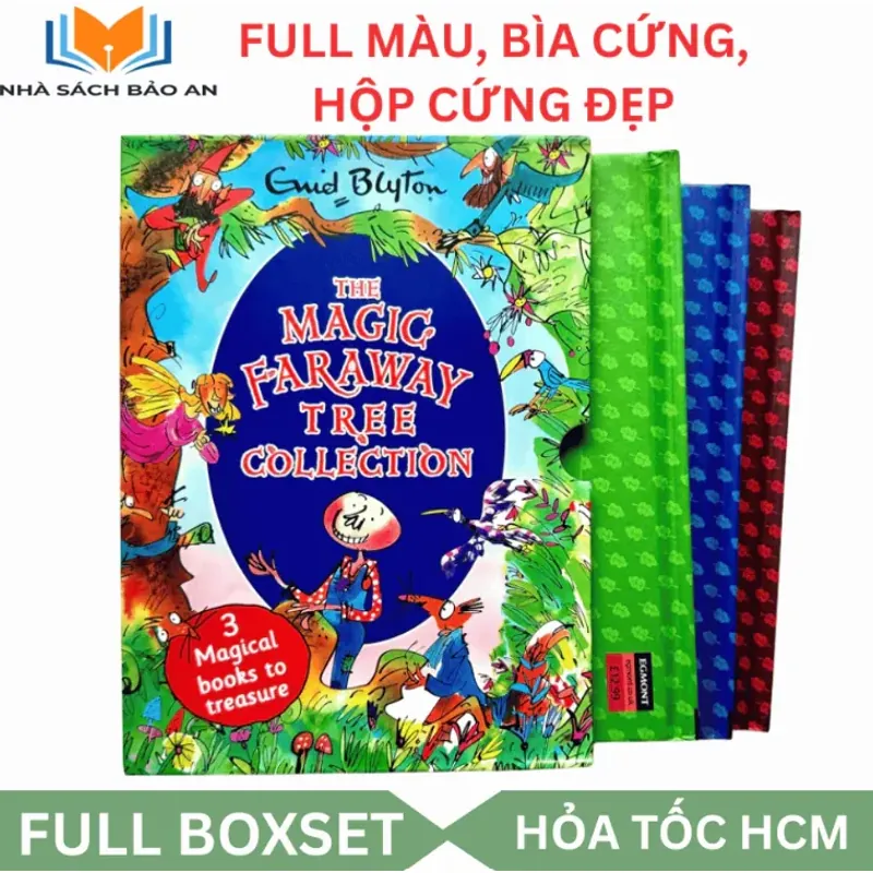 Truyện - The Magic Faraway Tree Collection 3 quyển bìa cứng cực đẹp, full boxset 1032743