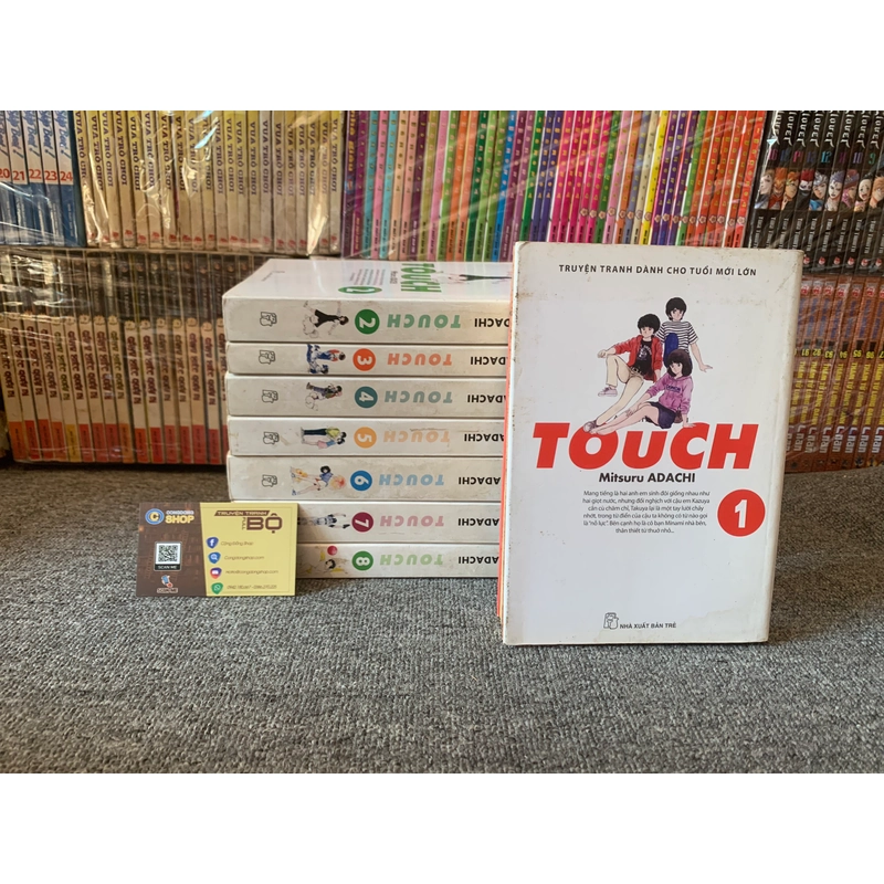 Truyện Touch Deluxe Lẻ Tập 1-8 - Tác giả Adachi Mitsuru - NXB Trẻ 199091