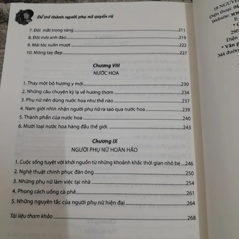 Cẩm nang Phụ nữ hiện đại- Để trở thành người Phụ nữ quyến rũ. Tg Thiên Thai 762795