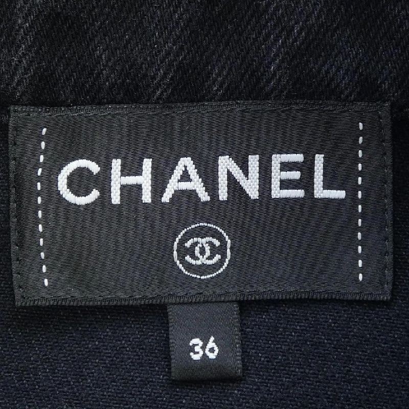 【Mã giảm giá】Áo khoác denim CHANEL 635456