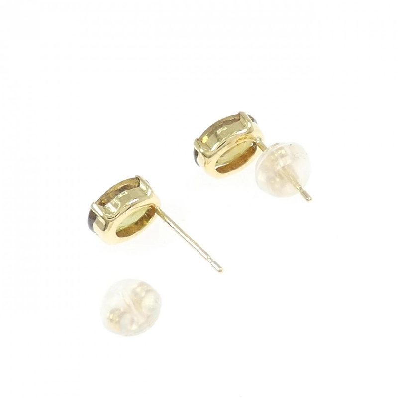 K18YG Garnet Bông tai 1.80CT - Hàng hiệu Chính hãng 868425