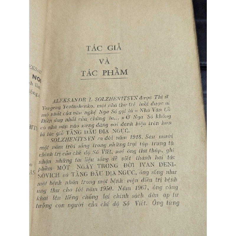 Tầng đầu địa ngục - Alexsandr I Solzhenitsyn ( bản dịch Hải Triều ) 495485