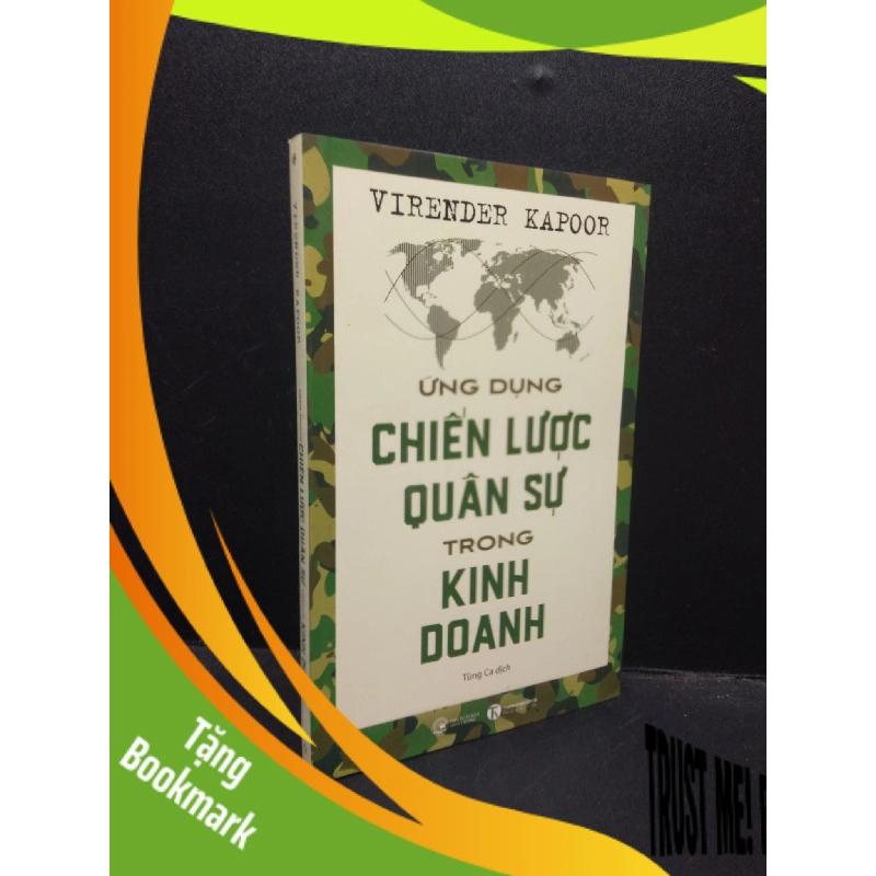 (TẶNG BOOKMARK) Ứng dụng chiến lược quân sự trong kinh doanh Virender Kapoor Mới 95% RBK.ASB0309 955895