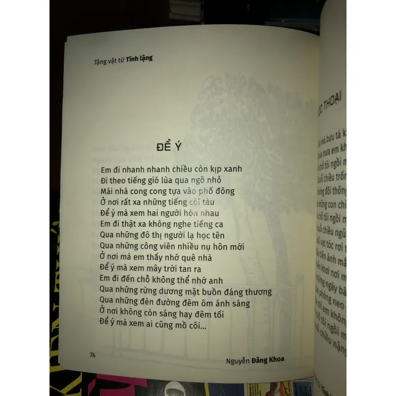 Tặng vật từ tĩnh lặng - Nguyễn Đăng Khoa  1025198