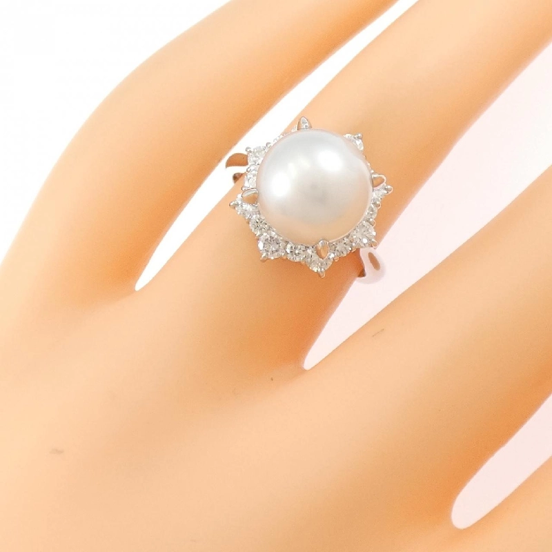 Nhẫn ngọc trai trắng PT900 10.1mm - Hàng hiệu Chính hãng 851155