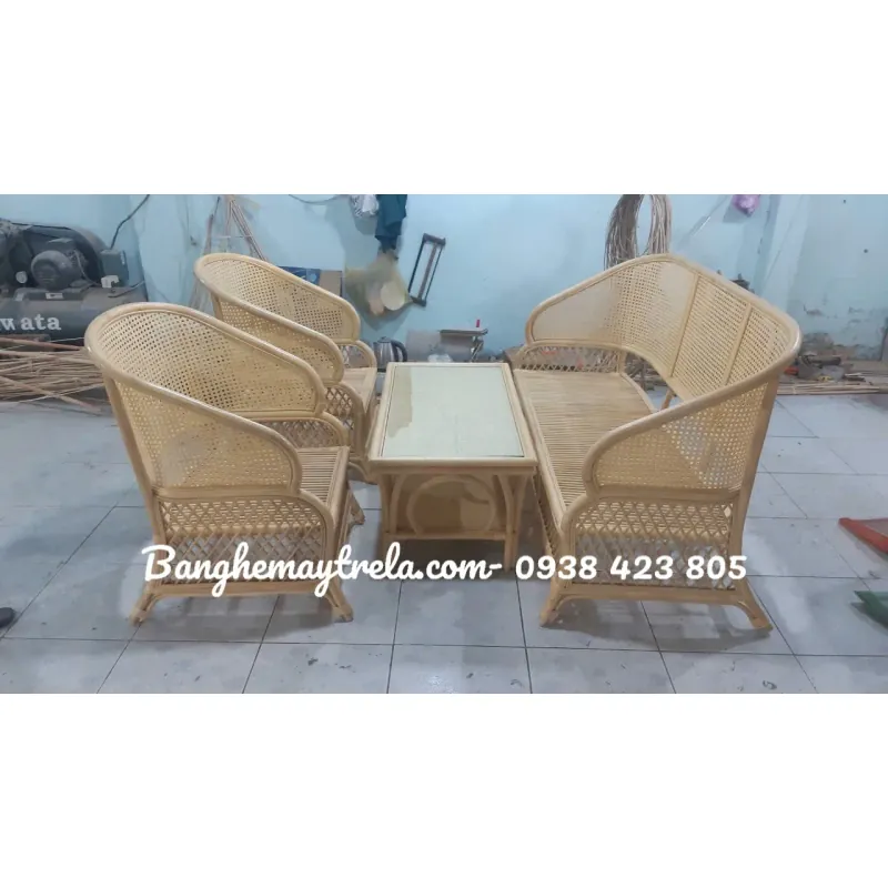 Sofa mây tự nhiên 596194