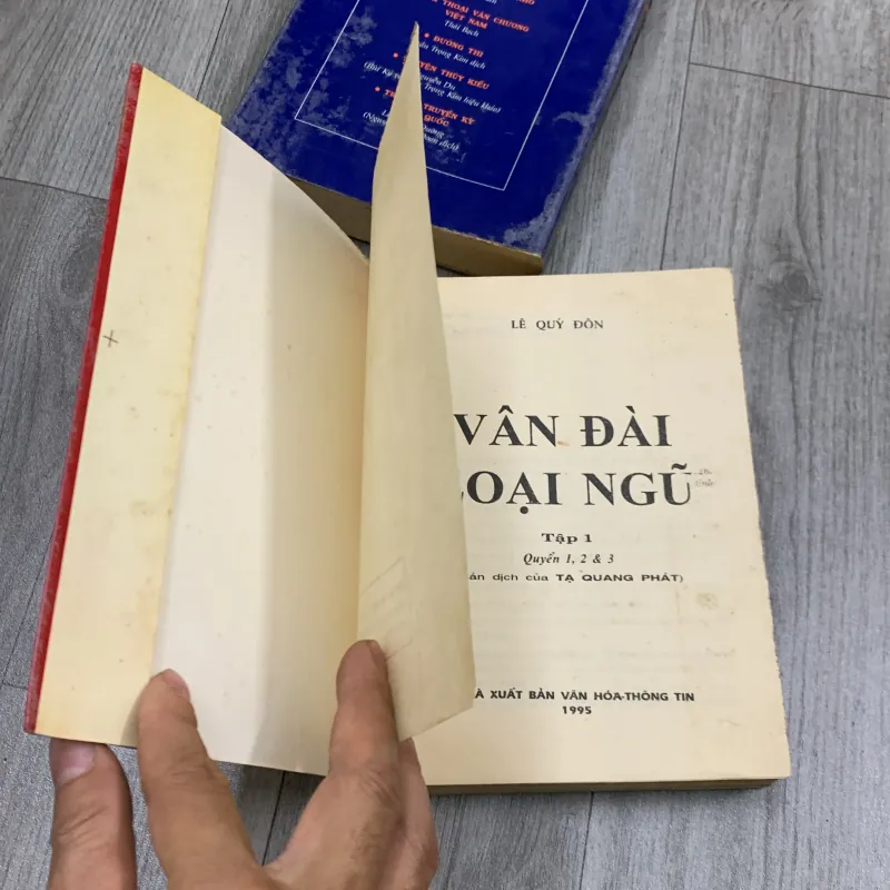 Vân đài loại ngữ - lê quý đôn. Bộ 3 cuốn. 7a2 746953