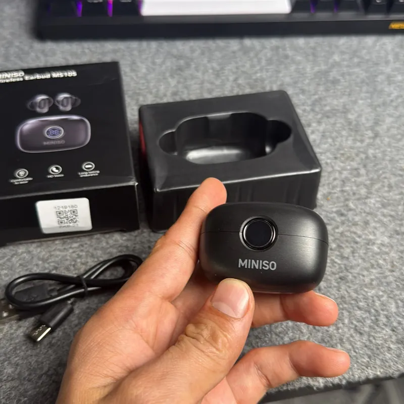 Tai nghe bluetooth Miniso Ms105 6.0 Có Dịch AI theo thời gian thực 740407