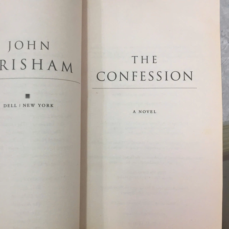 THE CONFESSION- JOHN GRISHAM 508469