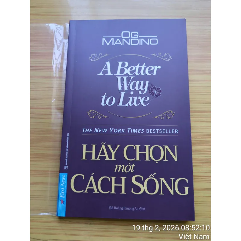 Hãy Chọn Một Cách Sống - Og Mandino 907850