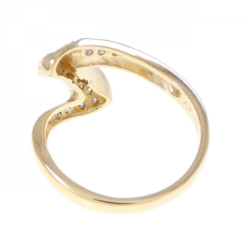 Nhẫn kim cương K18YG 0.24CT 666025