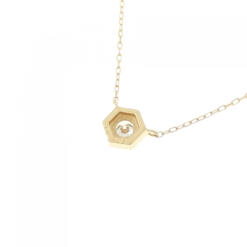 Dây chuyền kim cương K18YG 0.08CT - Hàng hiệu Chính hãng 861145