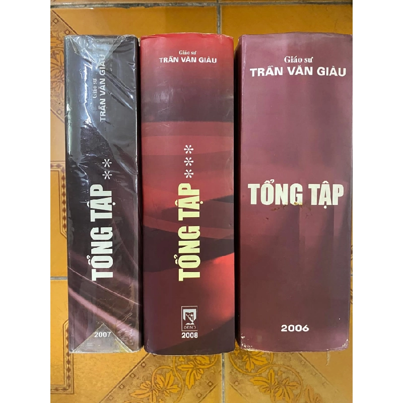 [Phiên Chợ Sách Cũ] Nguyễn Văn Giàu Tổng Tập ( Bộ 3 tập, bìa cứng) - Trần Văn Giàu- NXB Quân Đội Nhân Dân 0506 468043