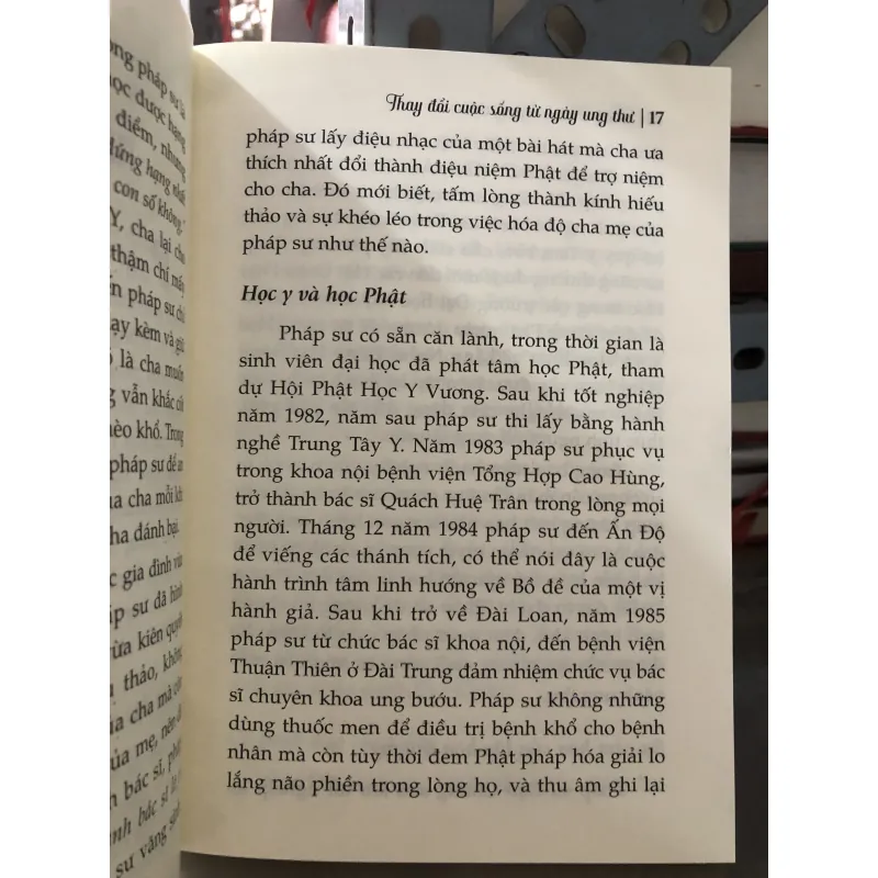 Thay đổi cuộc sống từ ngày ung thư - Pháp sư Đạo Chứng  1009737