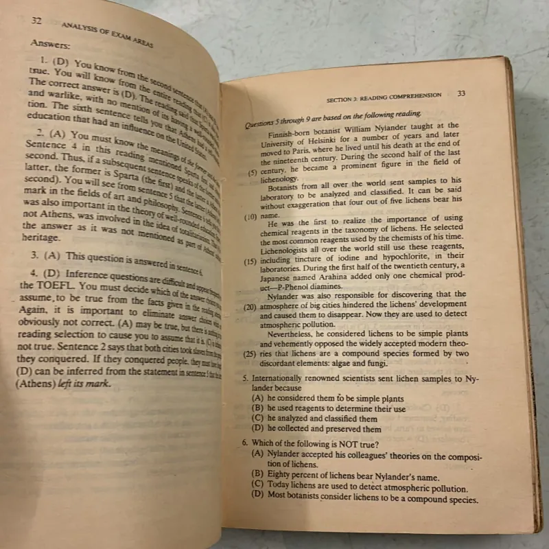 Cliffs TOEFL preparation guide 674388