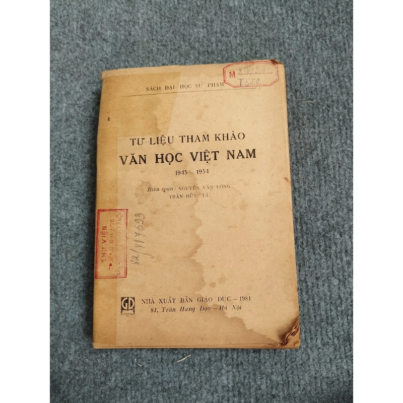 TƯ LIỆU THAM KHẢO VĂN HỌC VIỆT NAM 1945 - 1954 469929